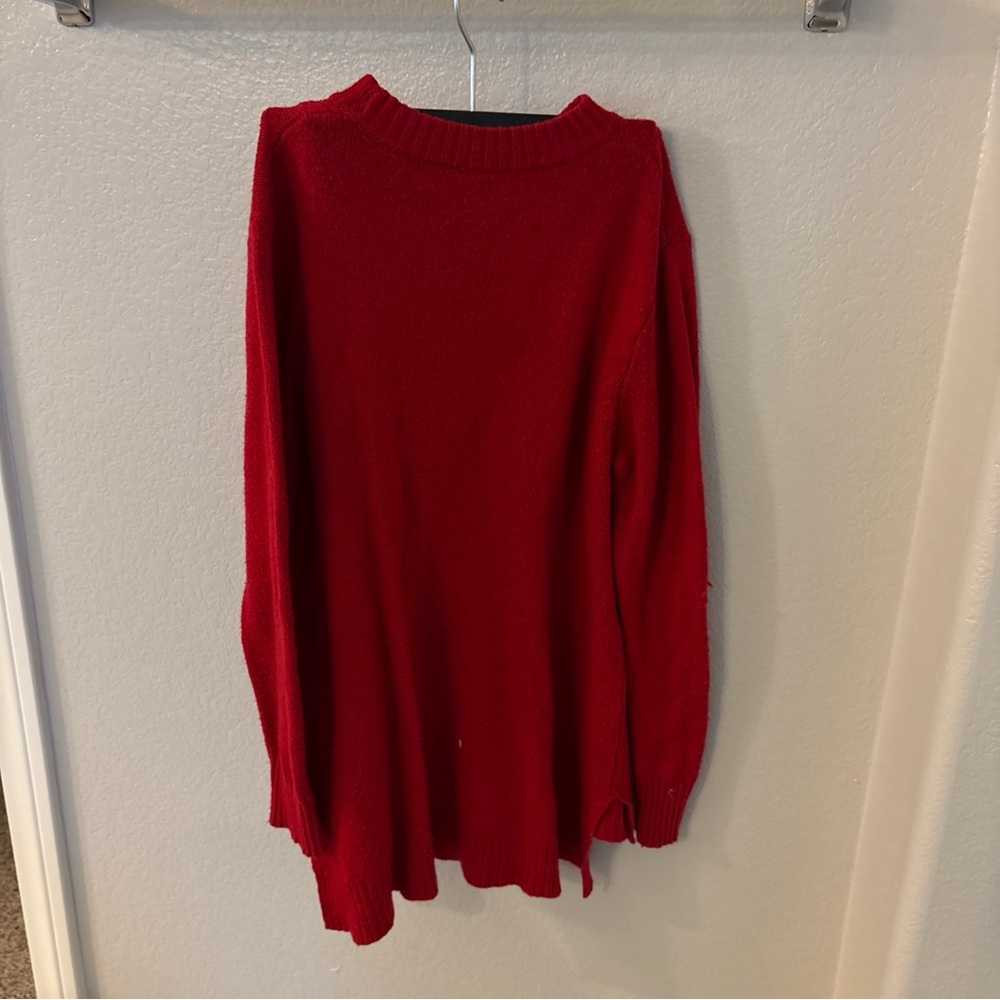 Red Women's Sweater from Japan